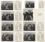 Moe Howard's Lot of 68 Promotional Photos of the Three Stooges With Curly Joe, Most With Facsimile Signatures -- Most Measure 10'' x 8'', Some 7'' x 5.25'' -- Very Good to Near Fine